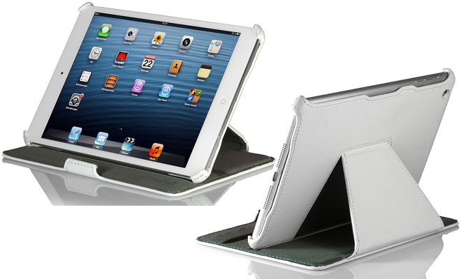 iPad mini Hülle von StilGut in Weiss - Typ: UltraSlim Case