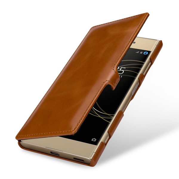 StilGut - Sony Xperia XA1 Plus Tasche Book Type mit Clip
