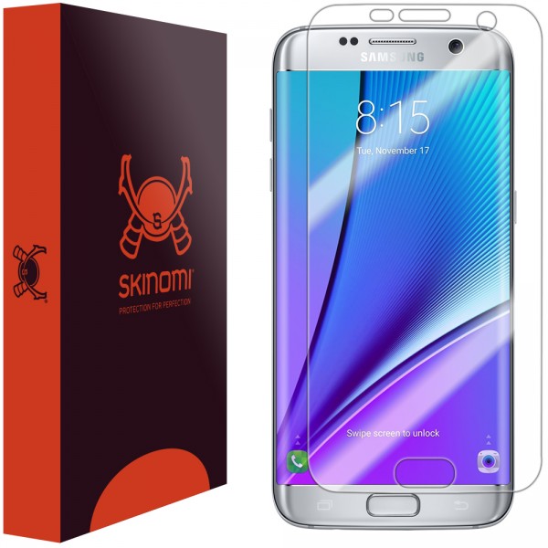 Skinomi - Displayschutzfolie Samsung Galaxy S7 edge TechSkin