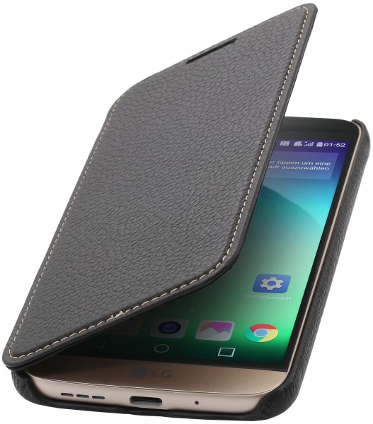 StilGut - LG G5 Case Book Type aus Leder ohne Clip