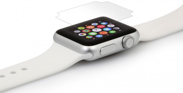 StilGut - Displayschutzfolie für Apple Watch 38 mm (2er-Pack)