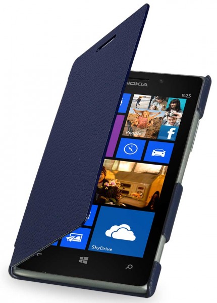 StilGut - Ledertasche "Book Type" für Nokia Lumia 925