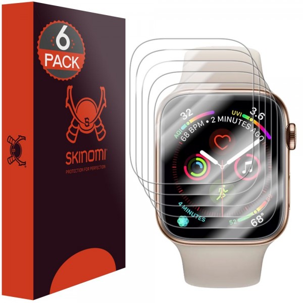 Skinomi - Apple Watch Series 5 (40 mm) Displayschutzfolie Edge to Edge