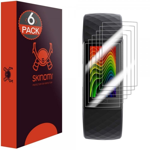 Skinomi - Fitbit Charge 3 Displayschutzfolie (6er Pack)
