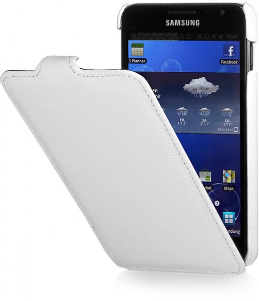 StilGut - UltraSlim Case für Galaxy Note N7000 aus Leder