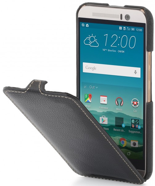 StilGut - Handyhülle für HTC One M9 &quot;UltraSlim&quot; aus Leder
