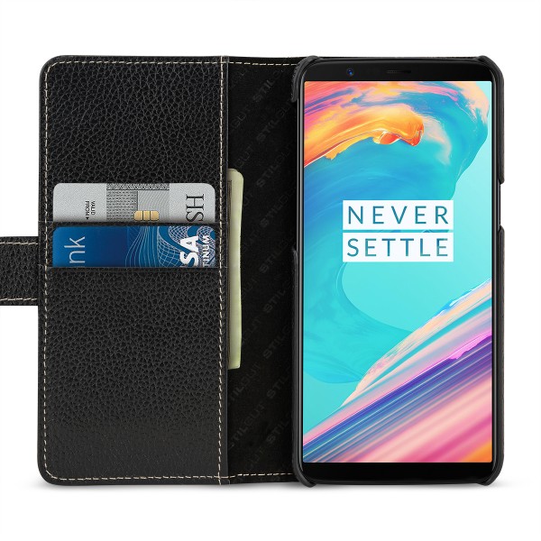 StilGut - OnePlus 5T Hülle Talis mit Kreditkartenfach