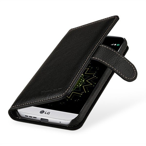 StilGut - LG G5 Hülle Talis mit Kreditkartenfach aus Leder