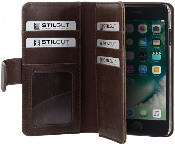 StilGut - iPhone SE 3 Hülle Talis XL mit Kartenfach
