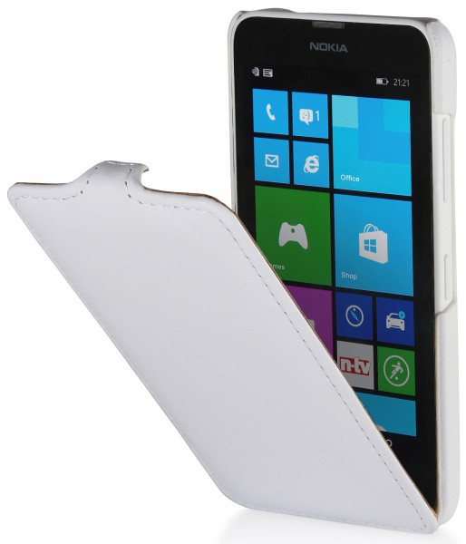 StilGut - UltraSlim Case für Nokia Lumia 630 & 635 aus Leder
