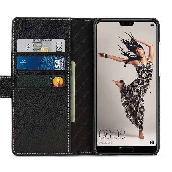 StilGut - Huawei P20 Pro Hülle Talis mit Kreditkartenfach