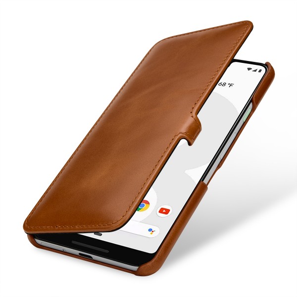 StilGut - Google Pixel 3 XL Tasche Book Type mit Clip