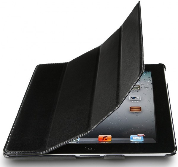 StilGut - Couverture Case aus Leder für iPad 2