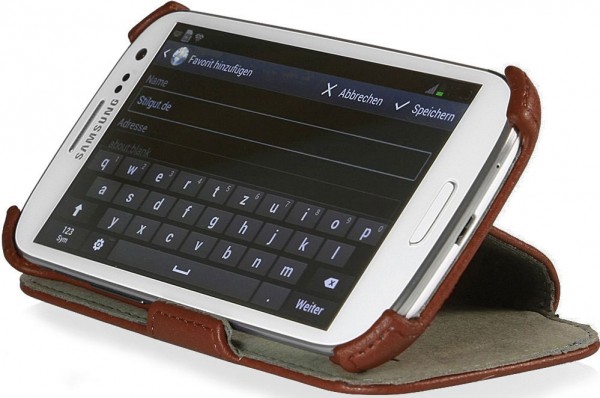 StilGut - Samsung Galaxy S3 Neo UltraSlim Case V2 mit Standfunktion