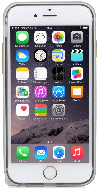 StilGut - Schutzhülle aus Aluminium und Silikon für iPhone 6