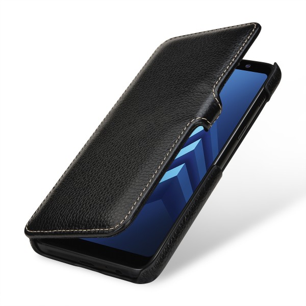 StilGut - Samsung Galaxy A8 (2018) Tasche Book Type mit Clip