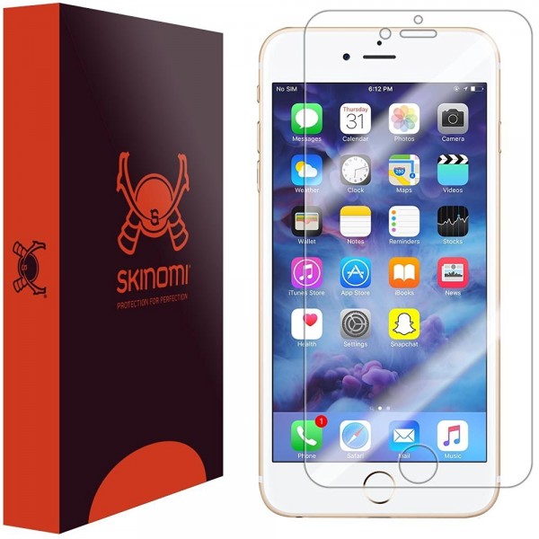 Skinomi - Displayschutzfolie iPhone 7 Plus TechSkin