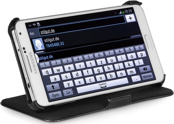 StilGut - UltraSlim Case V2 mit Standfunktion für Galaxy Note 3