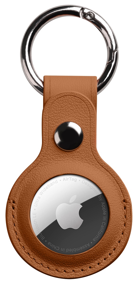 Apple AirTag Hülle Anhänger Case Leder Schlüsselanhänger Airtags Schutz Cover