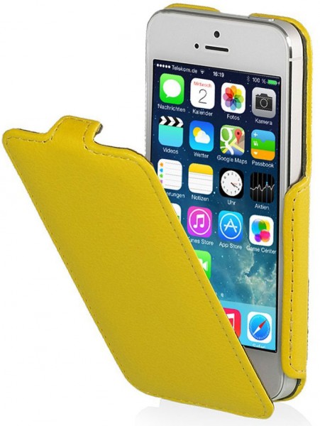StilGut - Slim Case (Stil B) Tasche für iPhone 5 & iPhone 5s