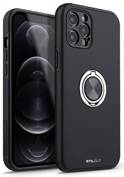 StilGut - iPhone 12 Pro Max Case mit Ring
