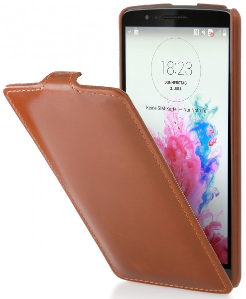 StilGut - UltraSlim Case für LG G3 aus Leder