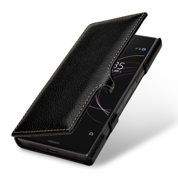 StilGut - Sony Xperia XZ1 Compact Tasche Book Type mit Clip