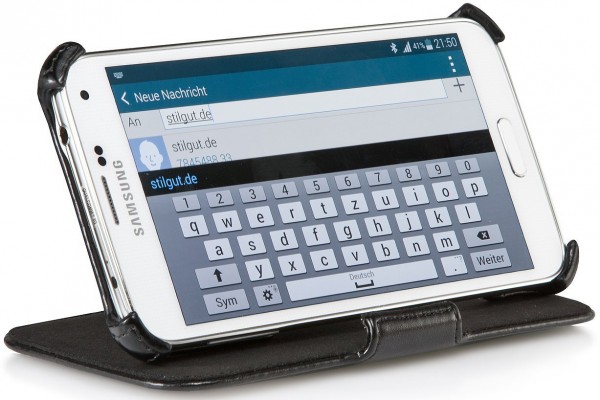 StilGut - UltraSlim Case V2 mit Standfunktion für Samsung Galaxy S5