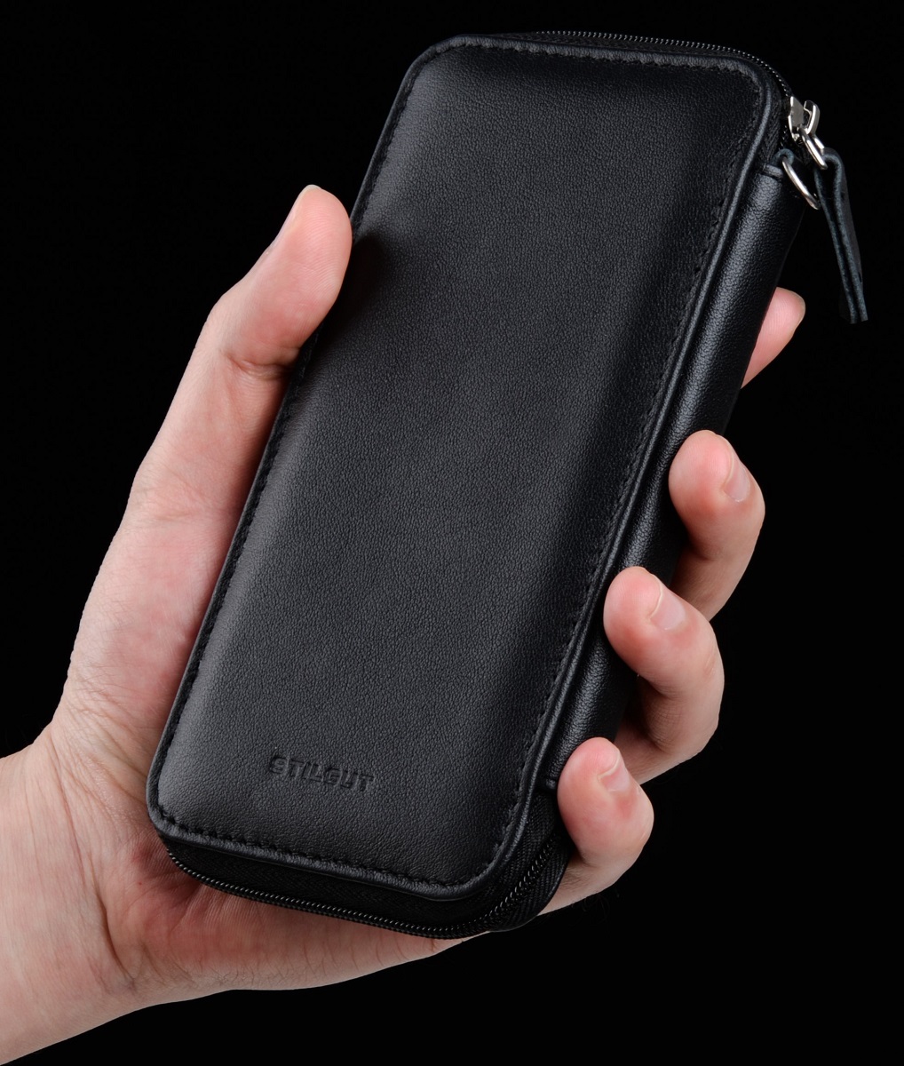 Reissverschluss Handy Etui für Apple Iphone 8 Hülle Gürtel Tasche 3 Fächer
