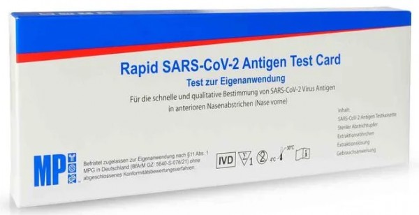 MP Rapid SARS-CoV-2 Antigen Schnelltest
