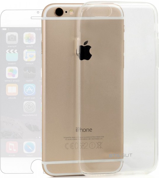 StilGut - iPhone 6s Plus Bumper Ghost inkl. Schutzfolie