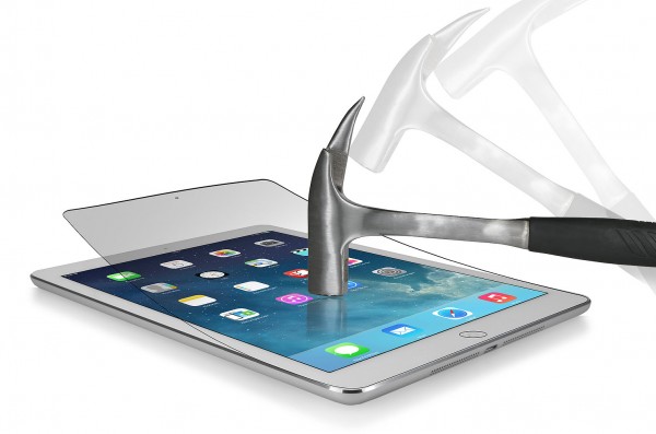 StilGut - Displayschutzfolie "Panzerglas" für iPad Air & iPad Air 2