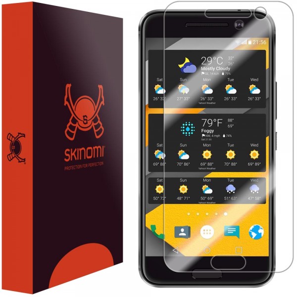 Skinomi - Displayschutzfolie HTC 10 TechSkin