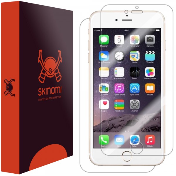 Skinomi - Displayschutzfolie iPhone 7 TechSkin Vorder- und Rückseite