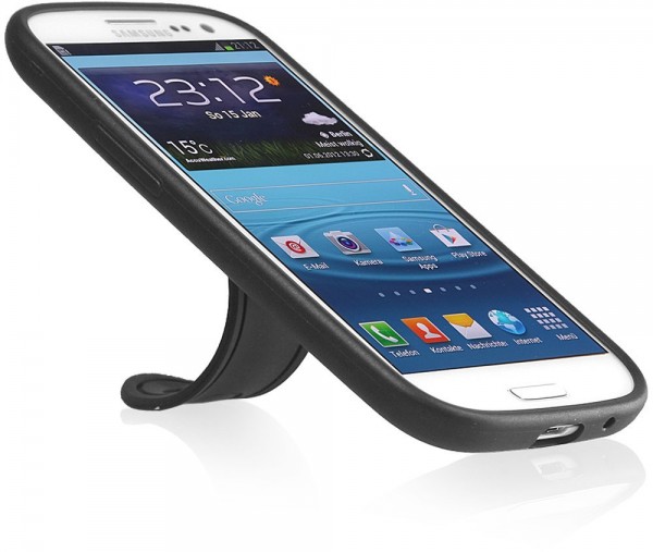StilGut - Schutzhülle &quot;Easy Stand&quot; mit Standfunktion für Galaxy S3 i9300