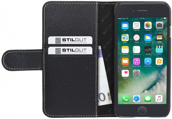 StilGut - iPhone 7 Plus Hülle Talis mit Kreditkartenfach
