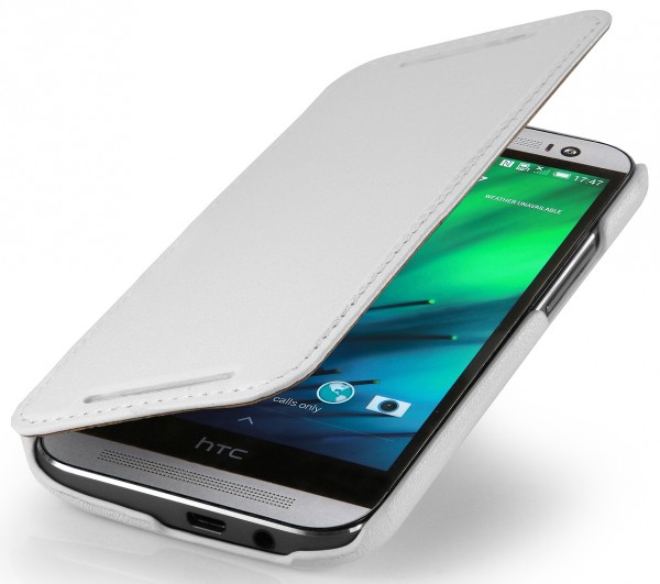 StilGut - Ledertasche "Book Type" für HTC One M8 / M8s